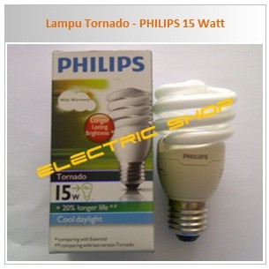 Lampu Tornado - PHILIPS 15 Watt