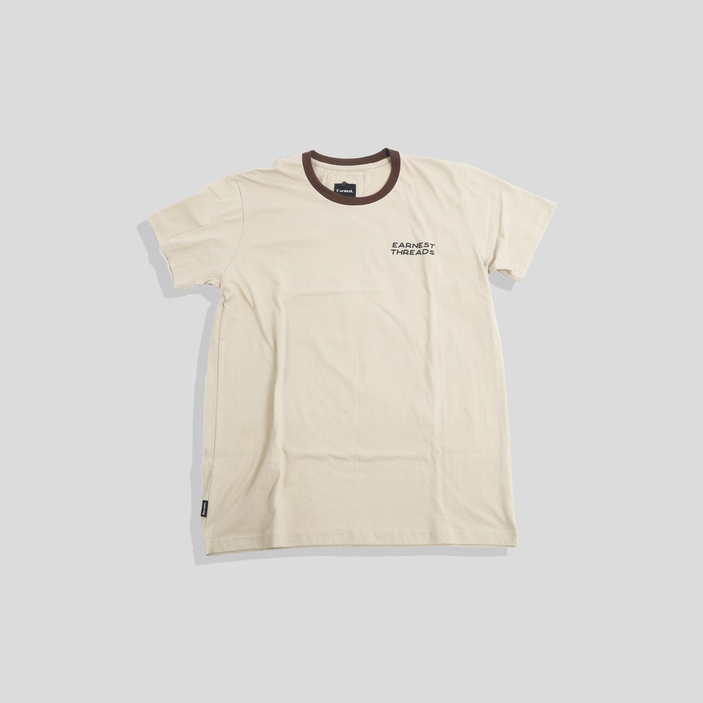 Kaos Pria Cream Tari Legong Bali Earnest