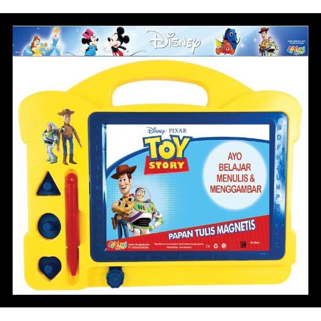 

M110 Papan Tulis Magnet / Magnetis Anak Motif Disney Premium Quality Bermutu