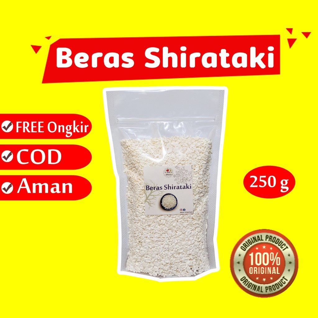 

BERAS SHIRATAKI 250GR NASI SIRATAKI RICE UNTUK DIET KONYAKU MAKANAN KONNYAKU KERING KONJAC 250 GR CAMILAN CEMILAN DIABETES GULA RENDAH KALORI KARBO KARBOHIDRAT DEBM KETO DRY TSUBU PROGRAM LOW SHIRATAKE WET BASAH MIE MI NOODLE 1KG 1 KG PORANG GRAM GRANOLA