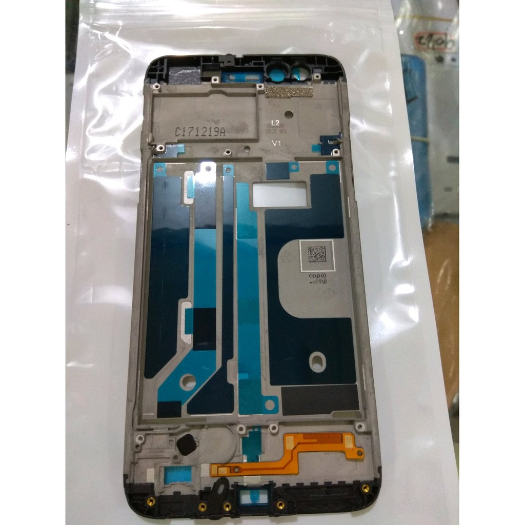 FRAME LCD BAK LCD TULANG TENGAH OPPO F3 ORIGINAL