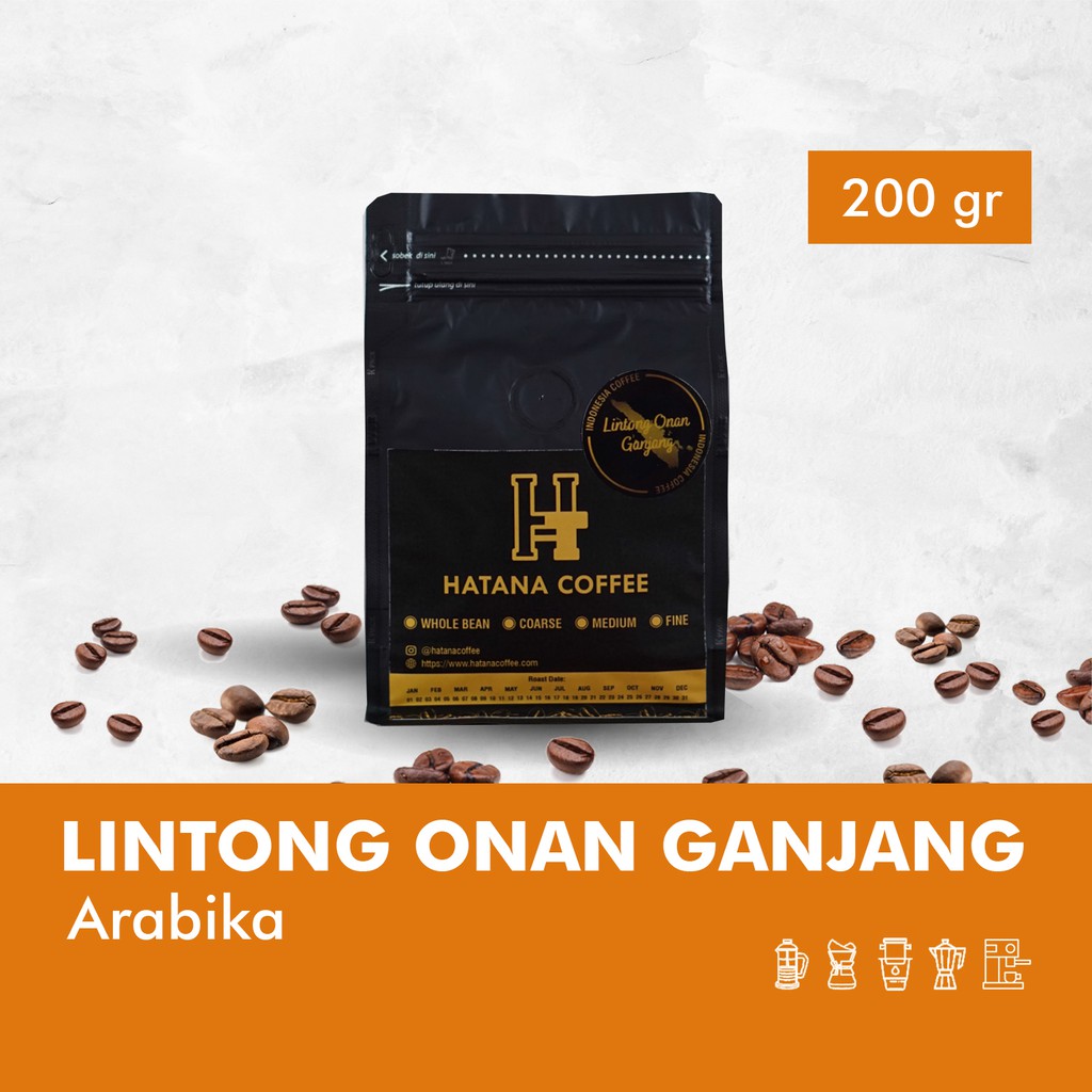 

Kopi Arabika Lintong (Onan Ganjang) - Roasted Bean - 200 Gram