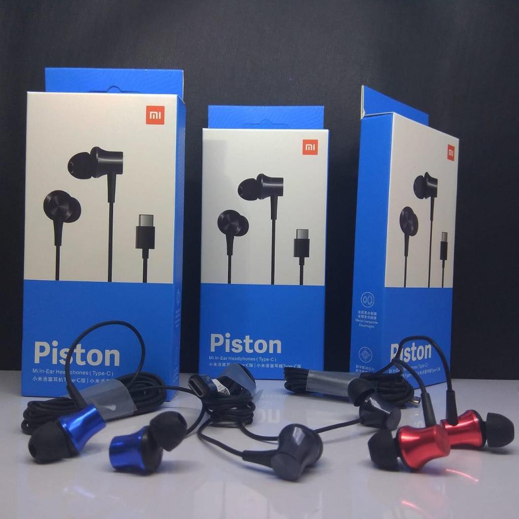 HANDSFREE XIAOMI PISTON 1 EARPHONE XIAOMI PISTON 2 HEADSET MI-11 EARPHONE MODEL-C