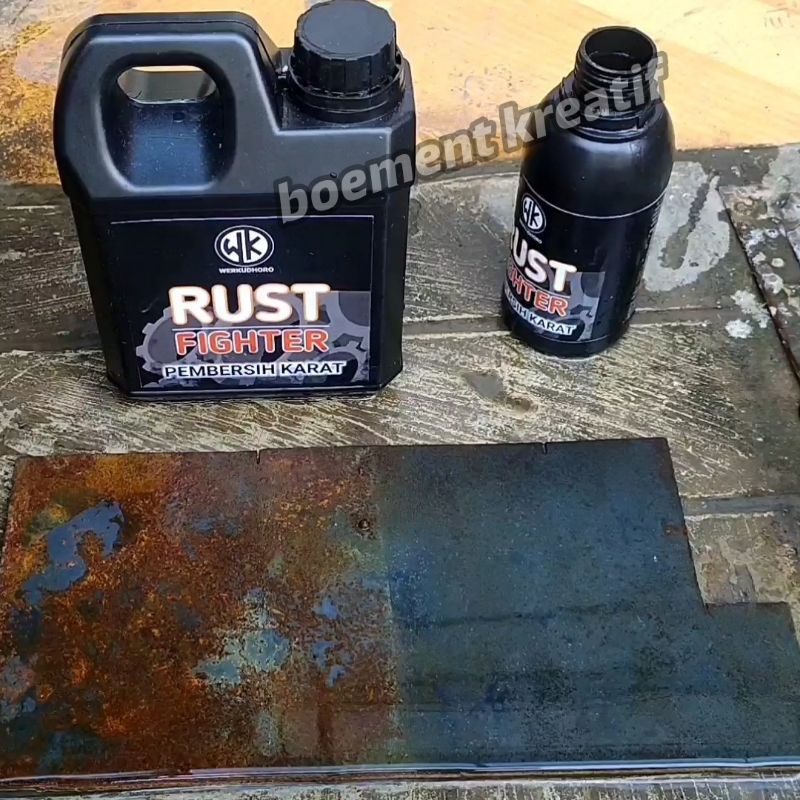 Pembersih kerak karat / penghilang kerak karat serbaguna ukuran 250 ml RUST FIGHTER