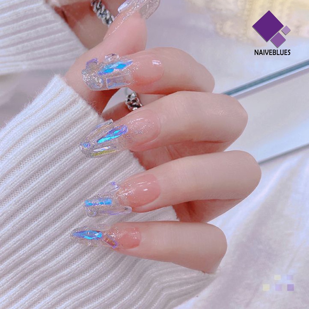 Naiveblue &gt; Hiasan Kuku DIY Ukuran Kecil / Besar Untuk Nail Art