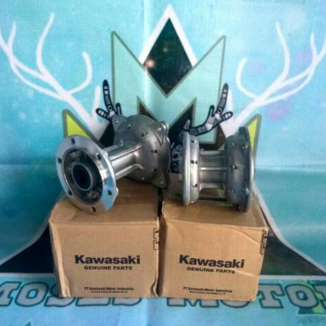 Tromol depan belakang klx ori hole 36