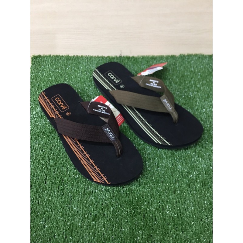 Sandal Jepit Pria Carvil. Sendal Jepit Cowok Carvil 38/44-ORIGINAL