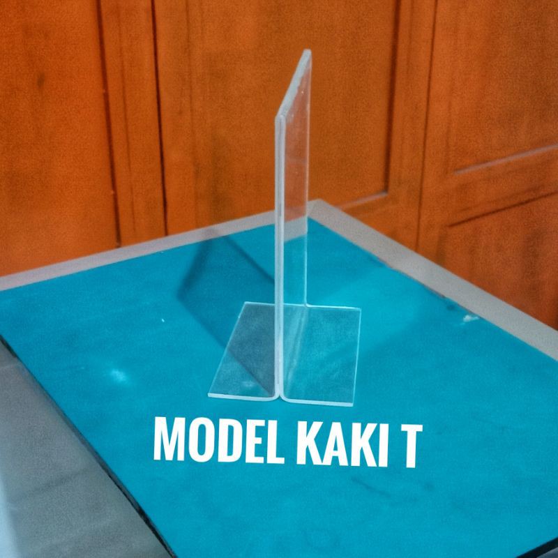 

stand no meja akrilik A6
