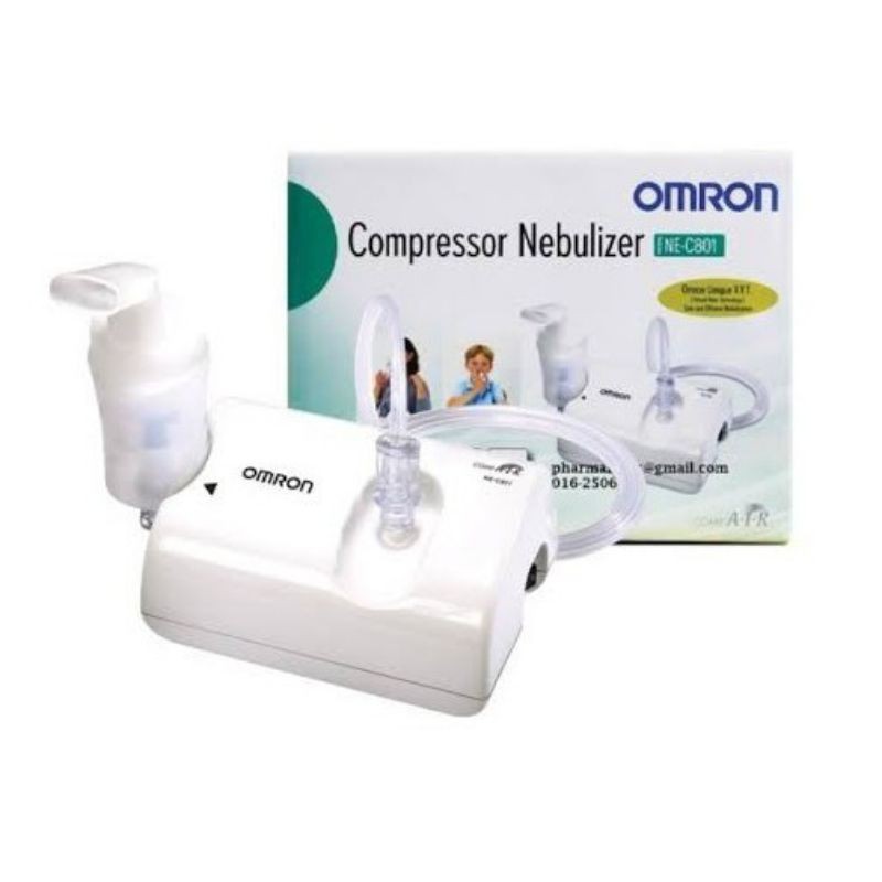 nebulizer omron ne c801 / alat uap pernafasan