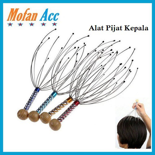 Bokoma Terapi Kepala / Alat Refleksi Kepala / Alat Garuk Kepala — 6
