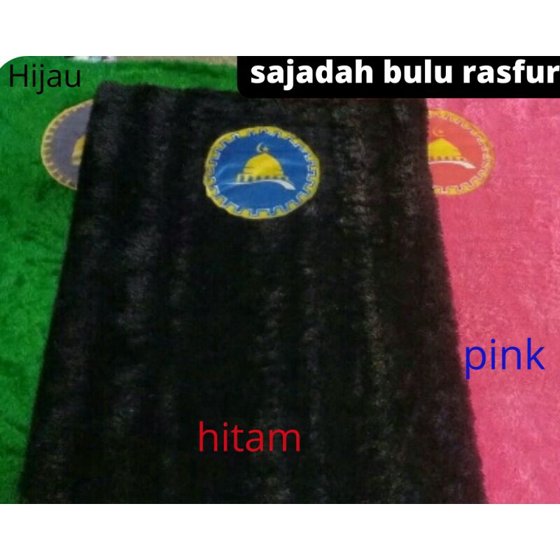 sajadah dewasa bulu rasfur terbaru 2022/sajadah bulu rasfur tebal/sajadah bulu rasfur murah/sajadah 