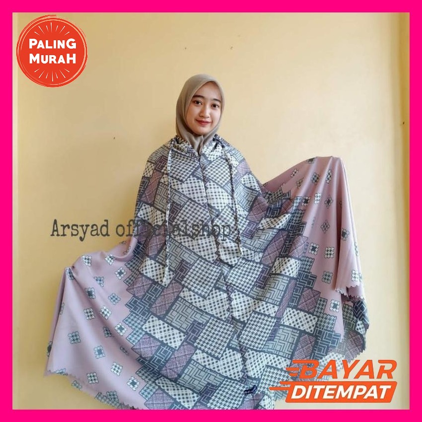 Mukena Pricilla Jumbo Polos Mukenah Lebaran Terbaru Kekinian 2021 Ue108 Mukena Shubby Katun Elice To