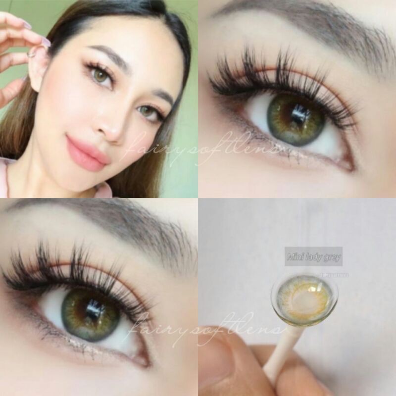 Softlens Mini Lady Grey / KONTAK LENSA