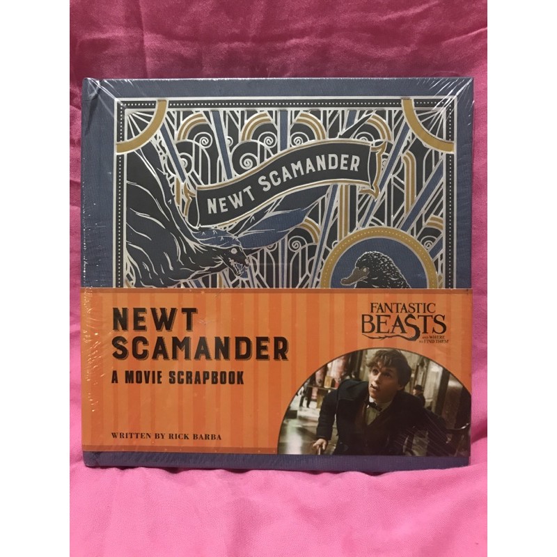 newt scamander a movie scrapbook fantastic beast