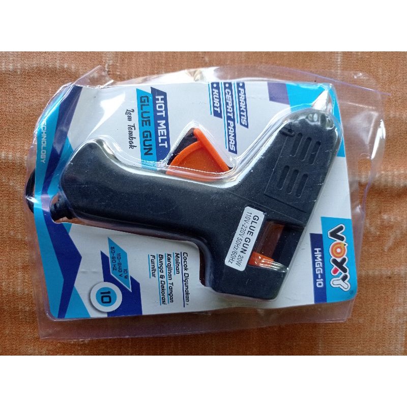 Alat Lem Tembak Glue Gun Kecil/ Hot Melt Glue Gun 20 watt