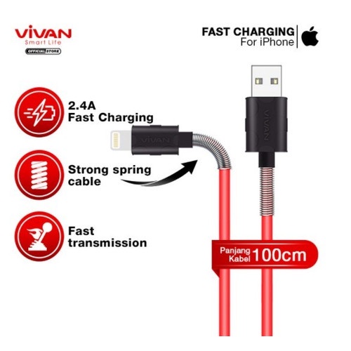 Kabel Data Vivan FL100 for Lightning