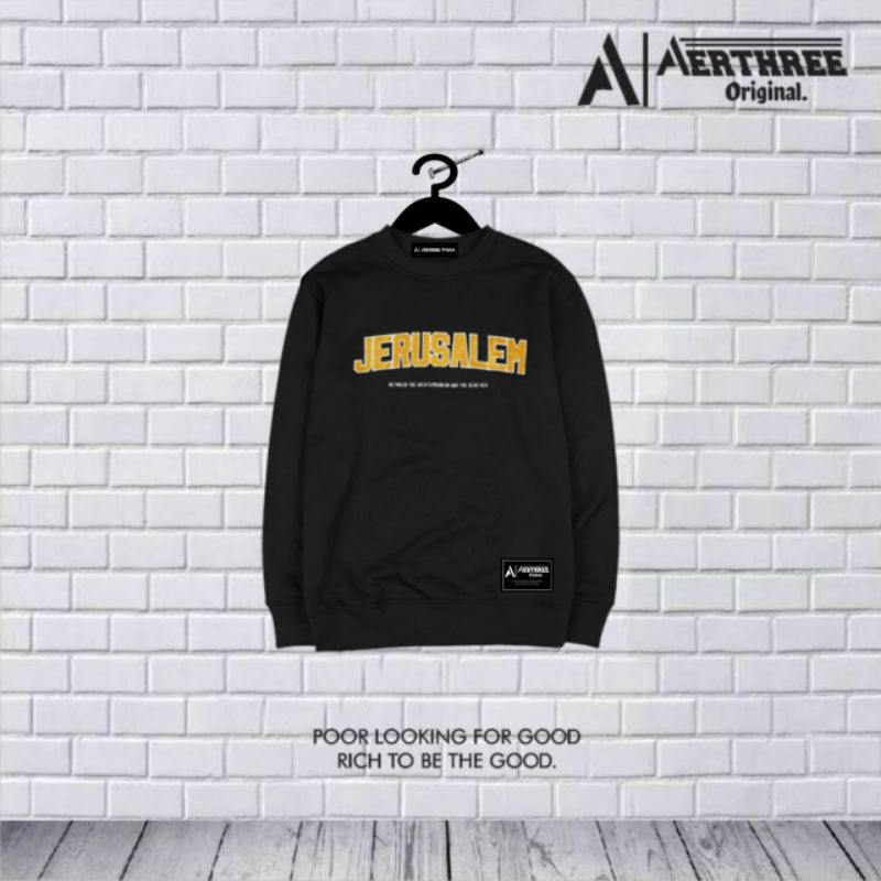 sweater crewneck jerusalem