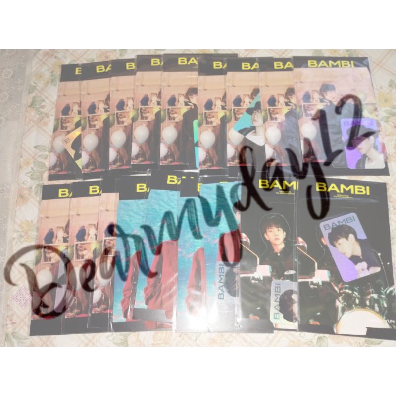 READY STOCK HOLO PC VER B MD Bambi Baekhyun