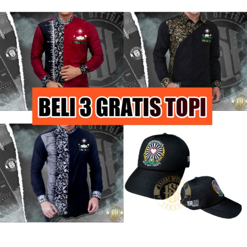 Promo BATIK PSHT Gratis Topi PSHT Keren