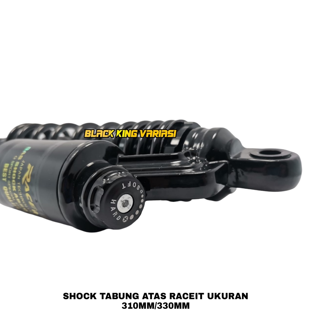 Shockbreaker Belakang Tabung Atas Shock Race It Matic 310mm 330mm Supensi Klik mio Fino Beat Vario Scoopy spacy