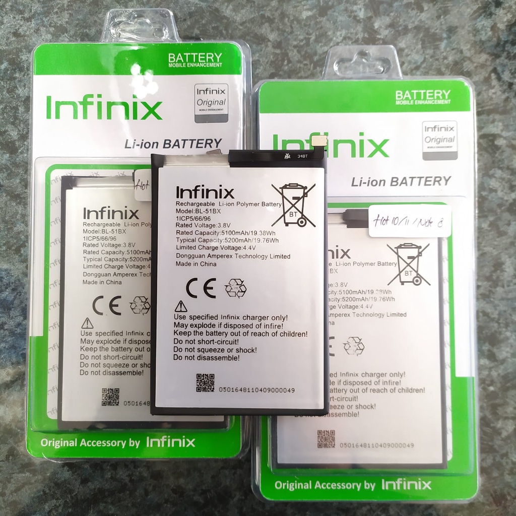 Baterai Infinix Note 8 Hot 10 Hot 11 BLS51BX