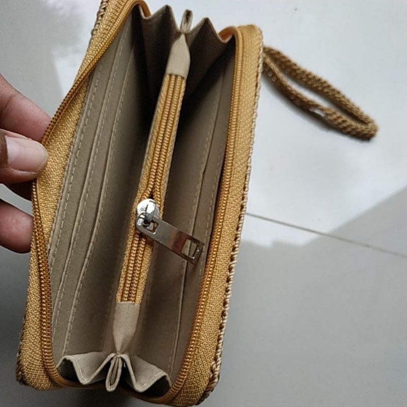 Dompet Panjang Rajut Nilon