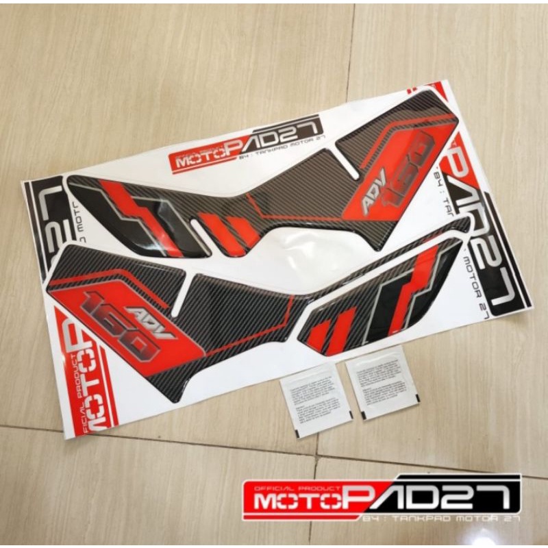 Stiker resin sidepad Honda Adv 160 premium