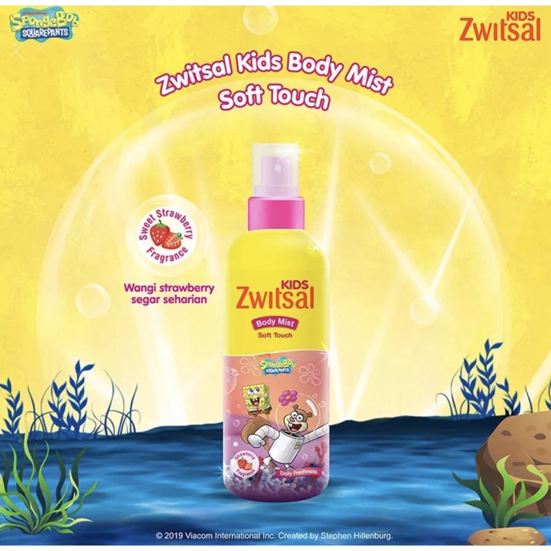 Zwitsal Body Mist Fresh Touch / Soft Touch 100ml 100 ml