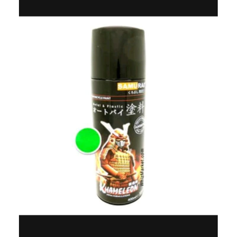 

Cat Samurai Paint Fluorecent Green 54 ** - Stabilo Hijau Stabillo - Pilox pylog -cat semprot