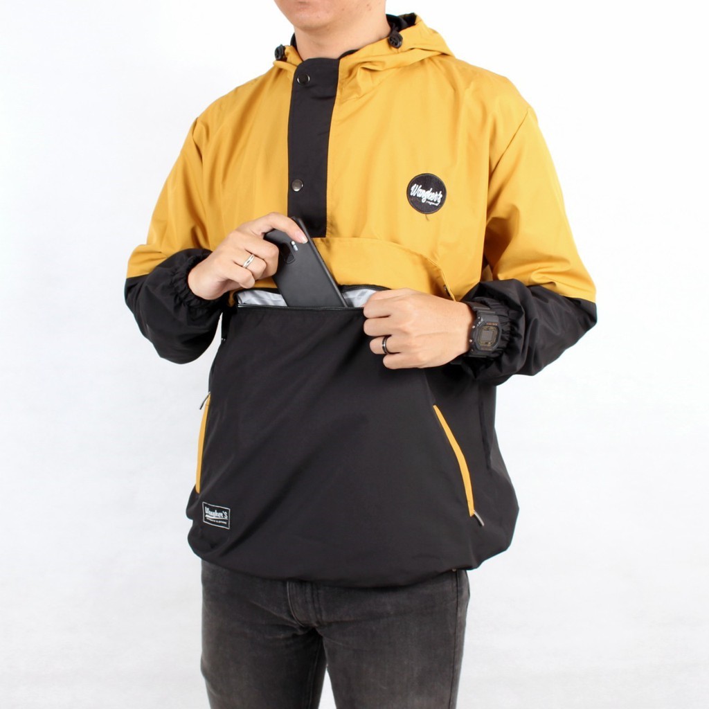 [ BISA COD] AKN- Jaket Cagoule Pria / JAKET CAGOULE WATERPROOF / JAKET CAGOULE PREMIUM 2D ORIGINAL