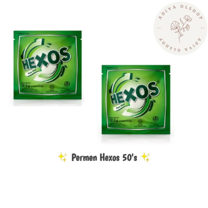 

ADIVA ✨Permen Hexos 50's ✨