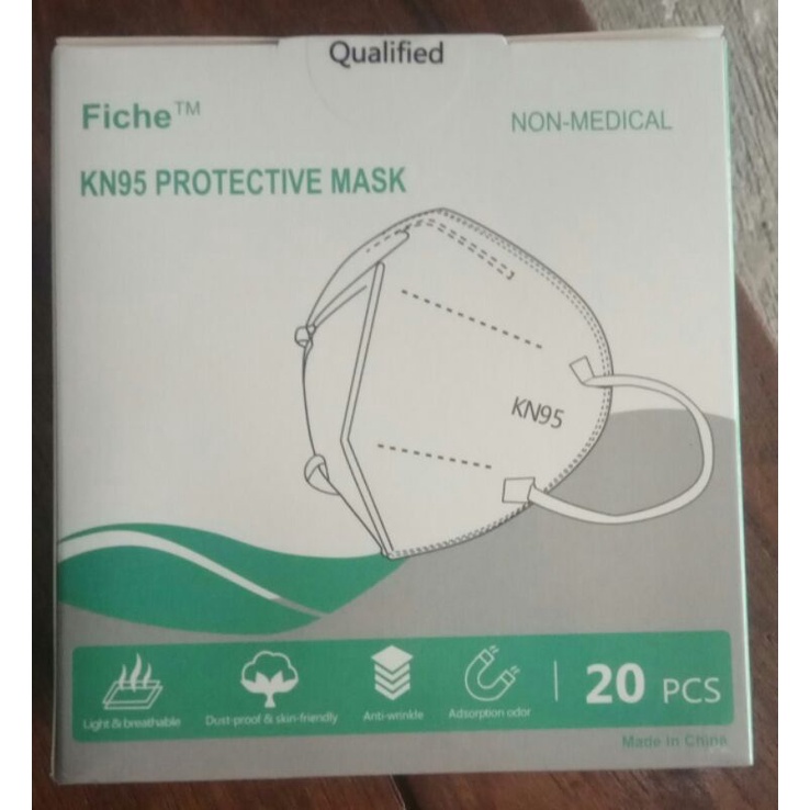 Masker KN95 Earloop FICHE