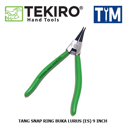 TEKIRO Tang Snap Ring Buka Lurus (ES) 9 INCH / External Straight 9&quot;