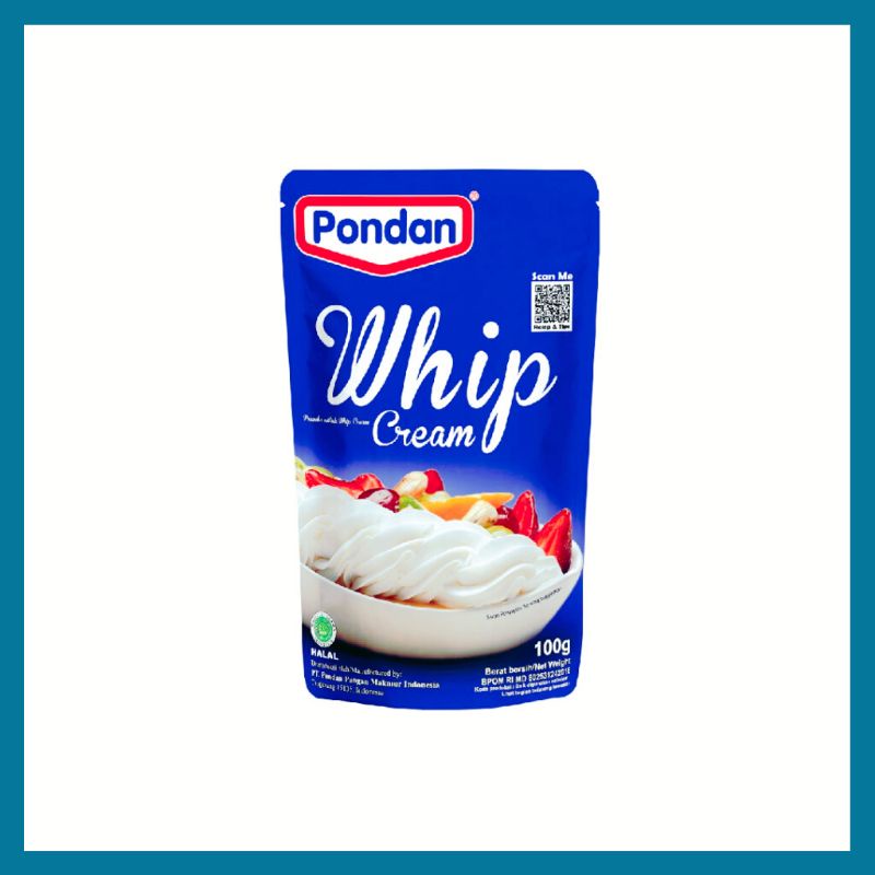 Whip Cream Whippy Cream Pondan 100gr