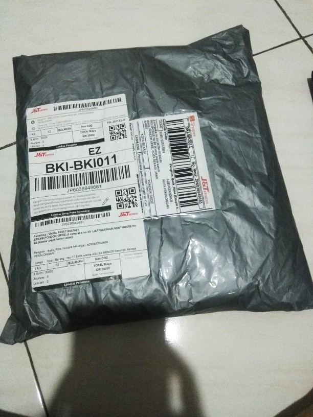 Tey-17 Batik Wanita Asj Sa Hrb026 Kenongo Kemeja Tosca Pendek