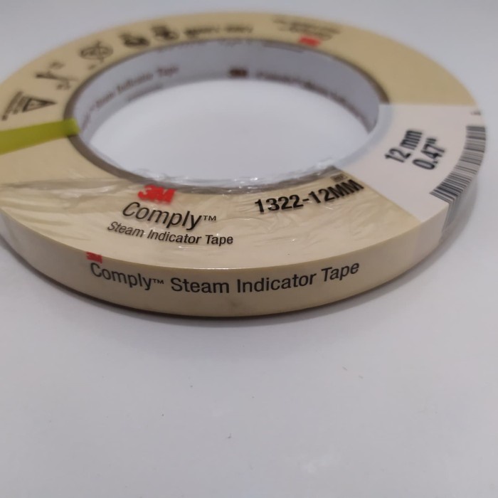 

Terbatas Autocalve Indicator Tape 3M Original / Autoclave Size 12 Mm X 55 M Bergaransi