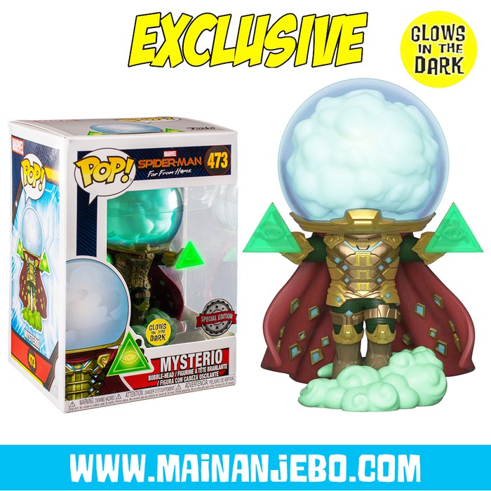 glow in the dark mysterio funko pop