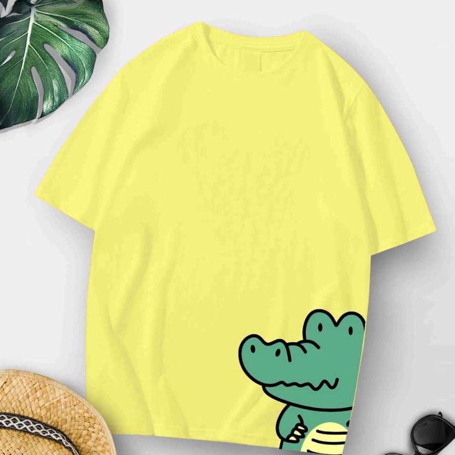 MYSTIQUE.ID-BAJU KAOS ALIGATOR T-SHIRT LUCU DAN AESTHETIC