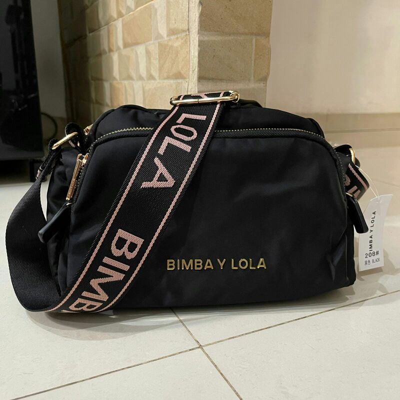 Restock Tas selempang Bimba y lola mirror Hitam