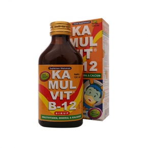 KAMULVIT B12 SIRUP 120 ML MULTIVITAMIN ANAK MURAH DAN ORIGINAL || KAMULVIT B12