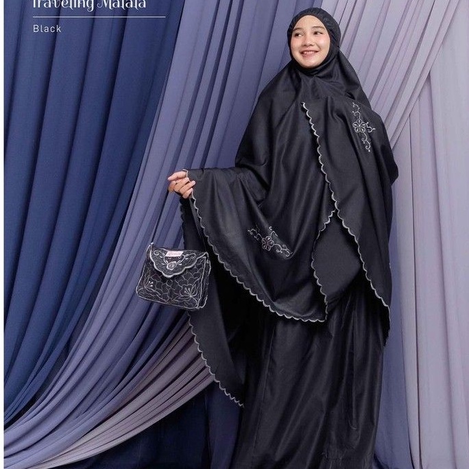 mukena katun model kotak cantik harga grosir bayar di tempat