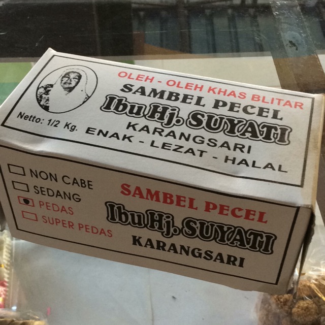 

SAMBEL PECEL BLITAR “IBU HJ. SUYATI” 500gr/ 600gr - Cipta Rasa