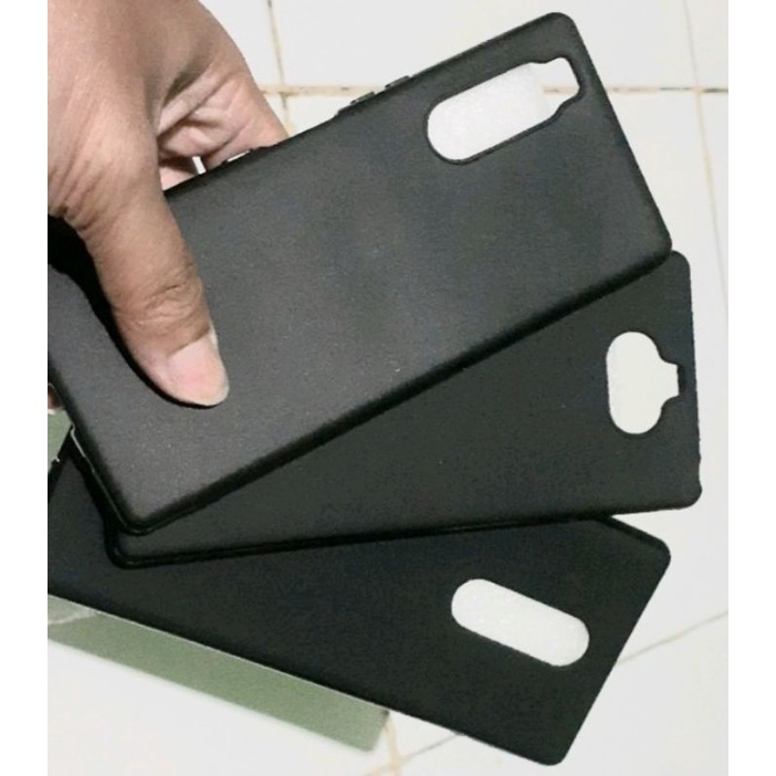 Softcase Blackmatte Sony Xperia 8,Xperia 1 & Xperia 5 Case Sony Xperia Hitam