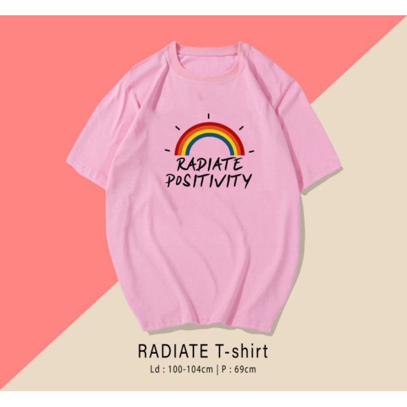 T-SHIRT / TUMBLR RADIATE POSITIFY OVERSIZE PREMIUM