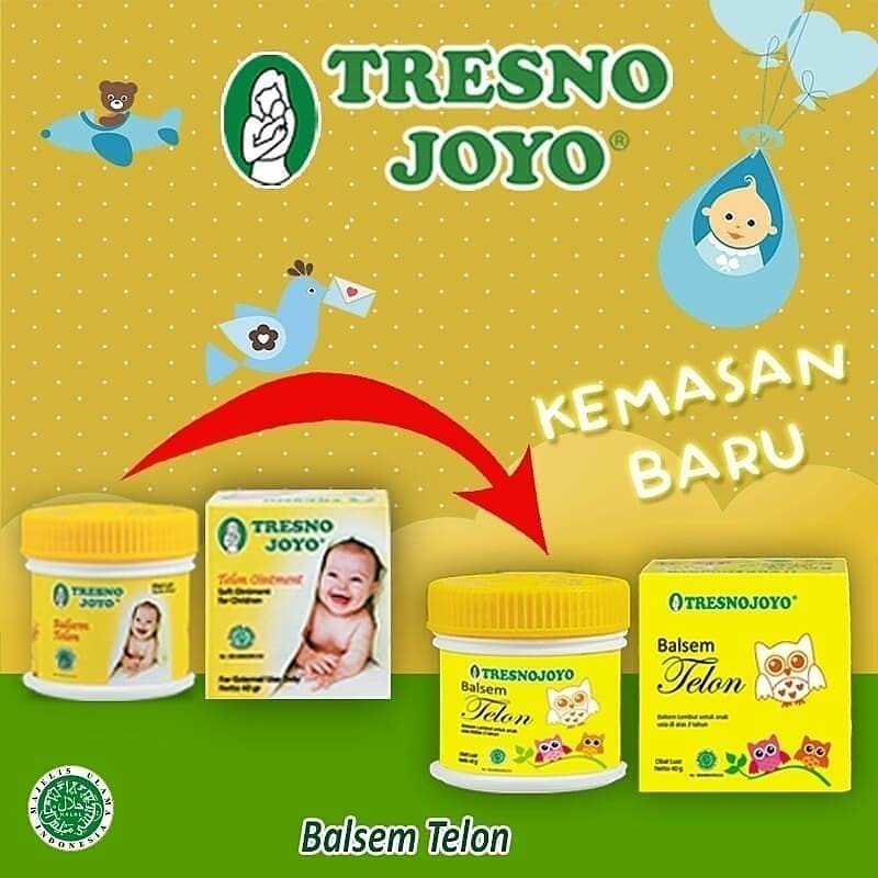 ♥BabyYank♥ Balsem Telon Tresno Joyo / Balsem Telon 20 gr / Balsem Telon 40 gr - Balsem 40 gr