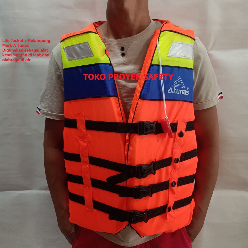 Baju Pelampung Atunas / Rompi Pelampung / Life Vest / Life Jaket