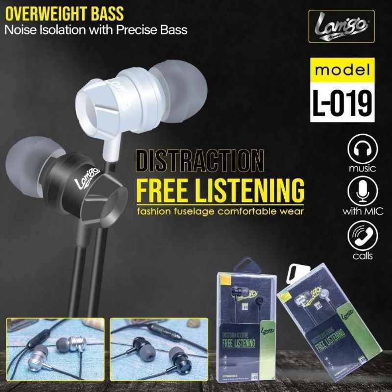 HF/HEADSET LAMIGO L-019 DJ SUPER BASS