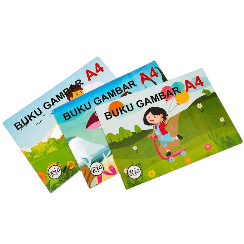 

Buku Gambar A4 RIA | Drawing Book RIA