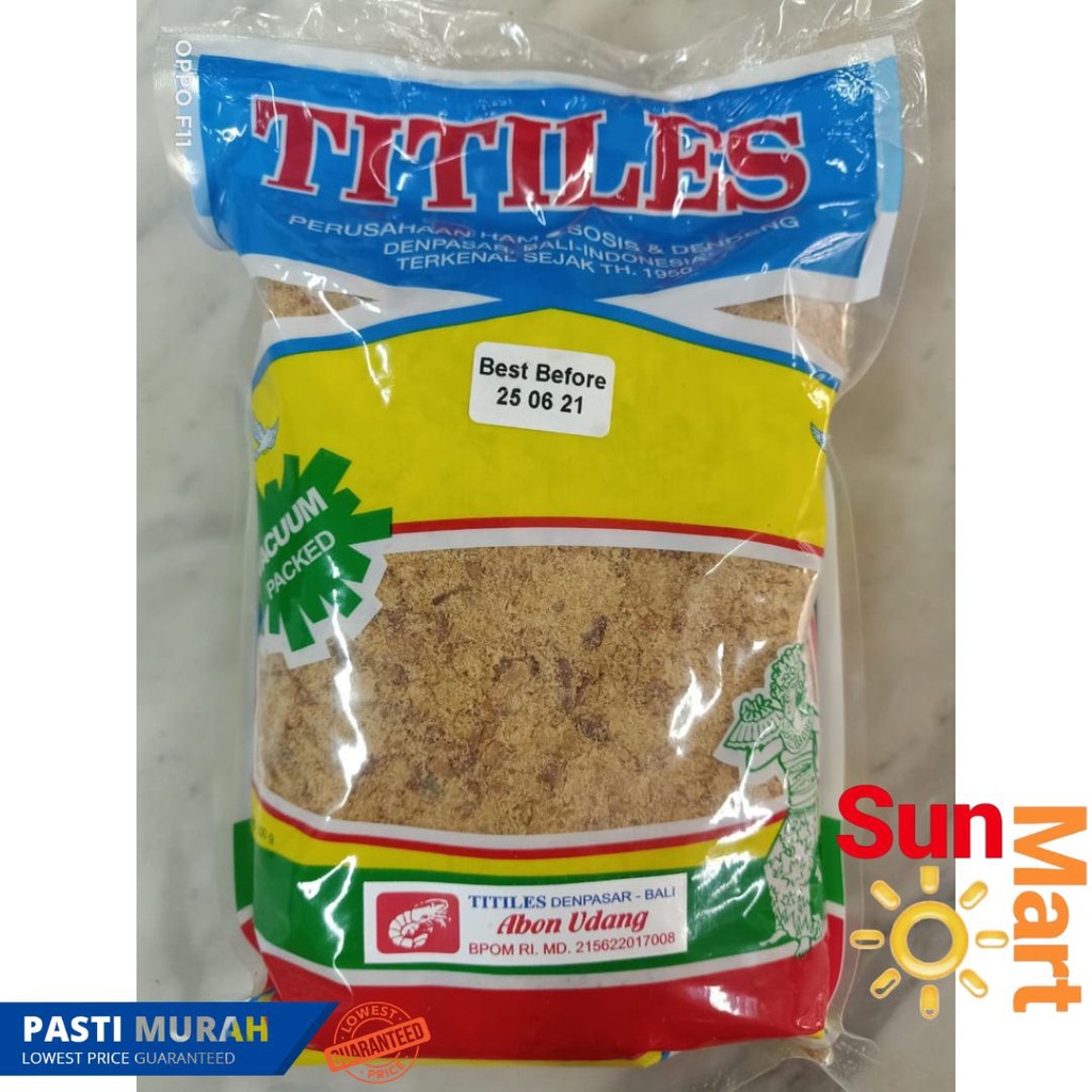 Abon UDANG TITILES 500 Gram Original Titiles