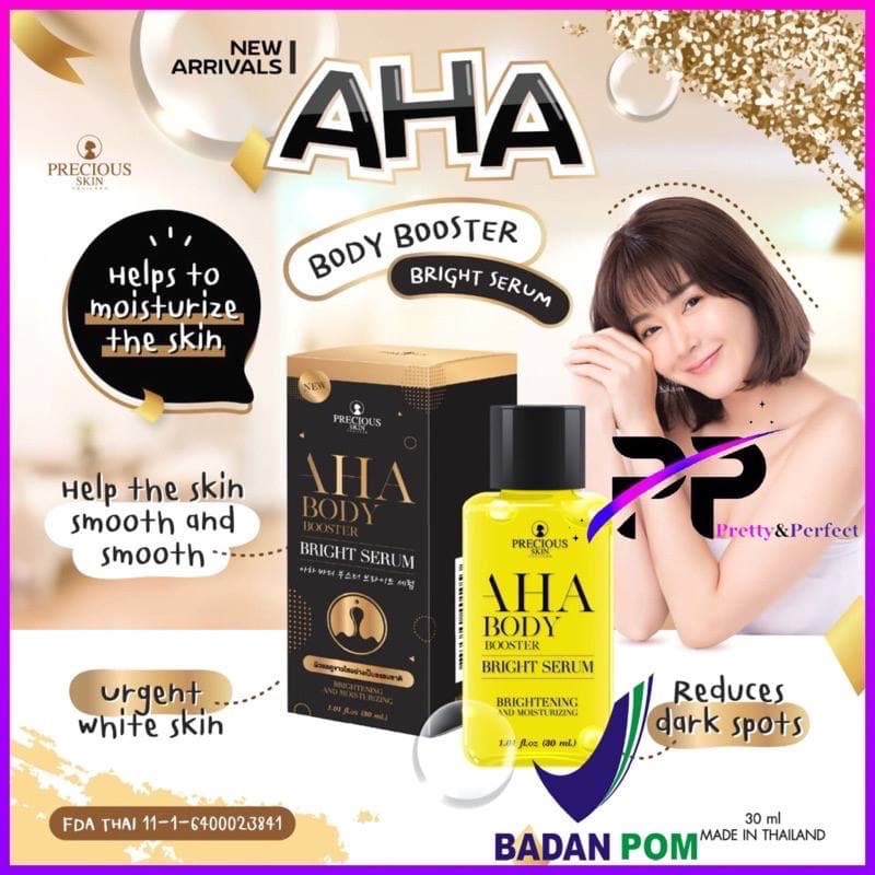 AHA Body Booster Bright Serum Precious Skin Original/ AHA Mimi White / Mimi White AHA